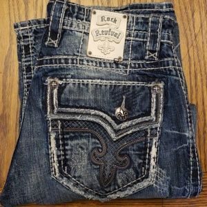 Mens Rock Revival Denim